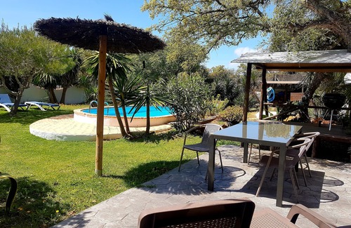 Chiclana de la Frontera House | Climate-friendly country house with pool in pure nature10 min from all beaches Wifi