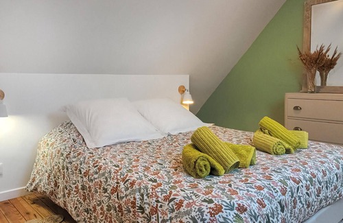 Saint-Marcouf House | Close to the sea in the Marais du Cotentin et du Bessin Regional Nature Park, this cozy vacation hom