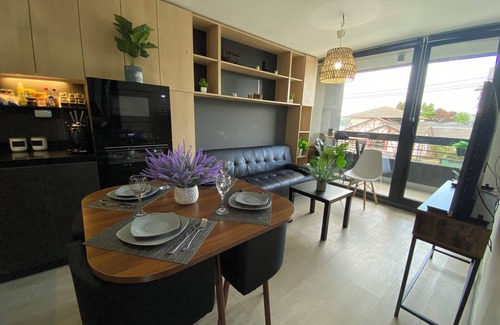 Puerto Varas Apartment | Coastal apartment with lake view, heated swimming pool and jacuzzi