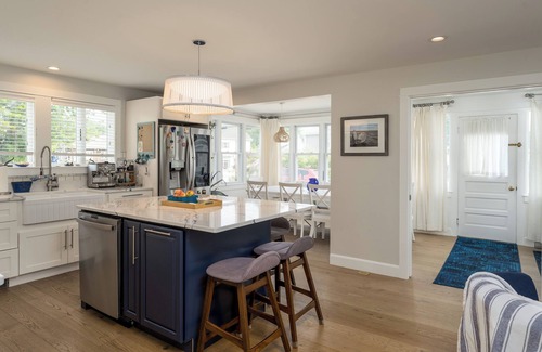Scarborough House | Coastal Beach Oasis with Sunset views from 1st, 2nd, 3rd floor decks! Brand new!