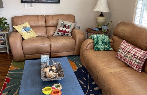 Clear Lake Shores Cottage | Coastal Breeze Island home near Kemah Boardwalk