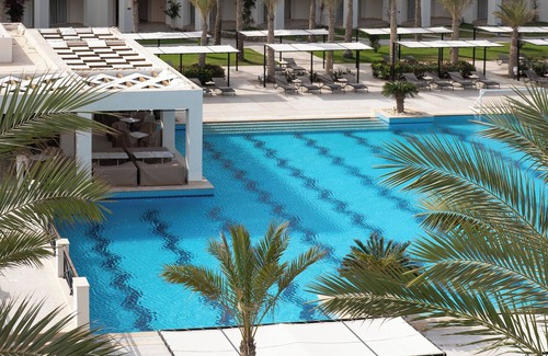 Marsa Matruh Hotel | Coastal Elegance Near Almaza Bay Beach with Pool - Room with Side Sea View
