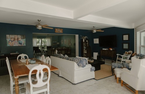 Moorings House | Coastal Paradise with Pool and Just Steps to Beach