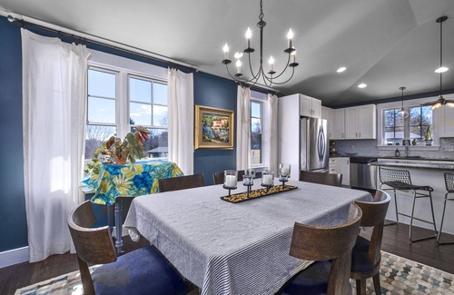 Lincolnville House | Coastal Retreat with Pool and Cheerful Vibes