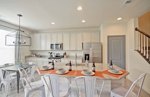 Millville House | Coastal Style 3 Bed, 2.5 Bath Townhouse in Bishop's Landing Community! Pet Friendly! Wifi Available, Pool, Playground, Tennis, Fitness Center, Shuttle Service!