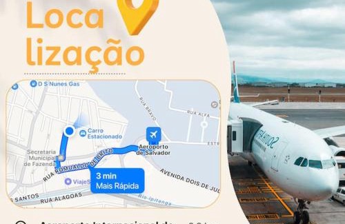 Lauro de Freitas Apartment | Cobertura Climatizada com Suíte à 2km do Aeroporto de Salvador e Praias