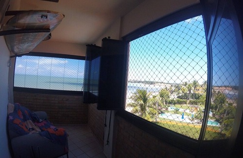 Cotovelo Apartment | Cobertura pé na Areia Praia de Cotovelo Local Ideal Para Kitesurf e Surf