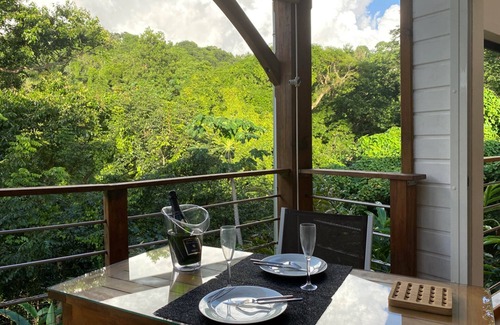 Cafeiere Villa | Coco Cannelle Cottage "WEST" 2 people (Above Grande Anse beach)