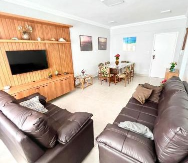 Loteamento Joao Batista Juliao Apartment | Coimbra Guarujá - Apartamento Beira Mar - Praia Enseada - 150m Praia