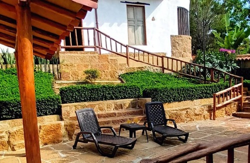 Barichara House | Color Marron casa de campo