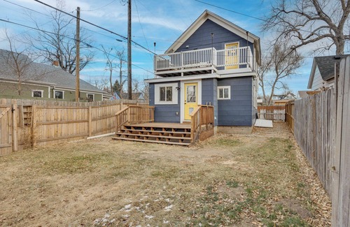 Central Colorado Springs Cottage | Colorado Springs Home: Balcony w/Mountain Views!
