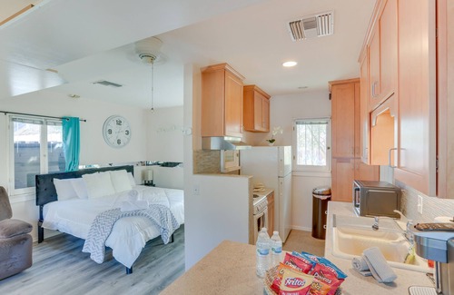 Colton Apartment | Colton Studio w/Fire Pit, 4 Mi to San Bernardino!