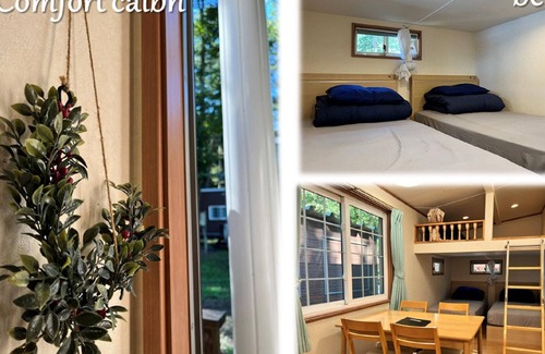 Fujikawaguchiko RV Rental | Comfort cabin trailer house /Minamitsuru District Yamanashi