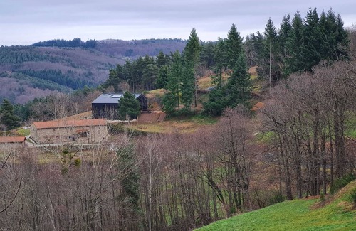 Saint-Barthelemy-Grozon Ski Chalet | Comfortable forest house: 6 bedrooms + 1 dormitory 5 bathrooms in the heart of Ardèche verte