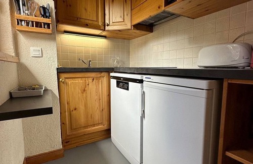 Plagne Villages Apartment | Comfortable apartment with mezzanine, terrace and ski locker at the foot of the slopes