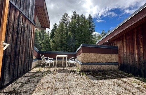 Plagne Villages Apartment | Comfortable apartment with mezzanine, terrace and ski locker at the foot of the slopes