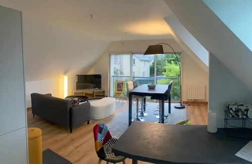 Louannec Apartment | Comfortable apartment on the 'Côte de granit rose' in Perros-Guirec