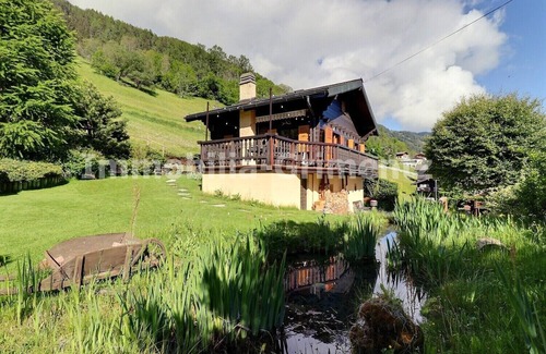 Lauenen Bei Gstaad Ski Chalet | Comfortable chalet on 3 levels for 5 people in Mayoux, living room with wood-burner, kitchen area wi