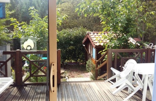 Bias House | Comfortable chalet with private garden 4 km from the ocean in the Landes forest