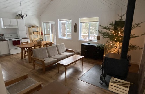 Chertsey Ski Chalet | Comfortable rustic chalet in beautiful setting.