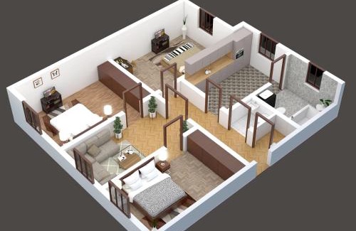 Gries Apartment | Contemporary City Apartment - by Nahuen Suites