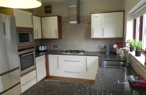 Capernwray House | Contemporary, grass roofed stone house, HotTub, sleeps 6, children, pets welcome