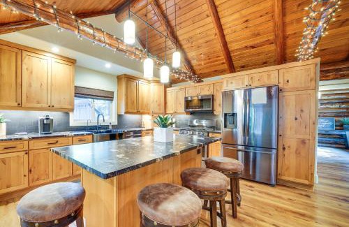 Cle Elum House | Contemporary Log Cabin Near Cle Elum Lake!