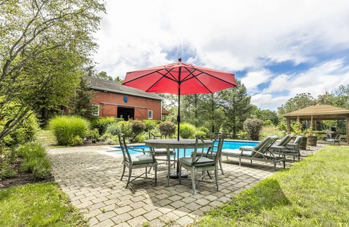 Pleasant Valley House | Converted Barn, Estate Setting , & Pool in Hudson Valley near Millbrook