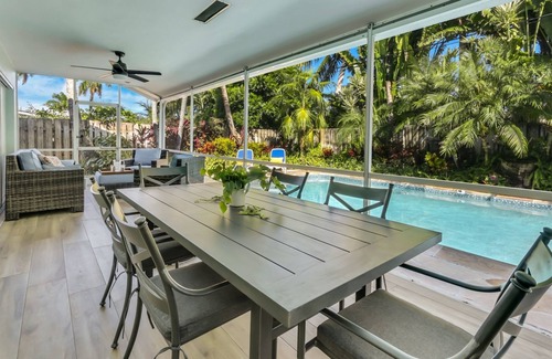 Coral Ridge Isles House | Coral Isle: Heated Pool, Ping-Pong, Near Beach