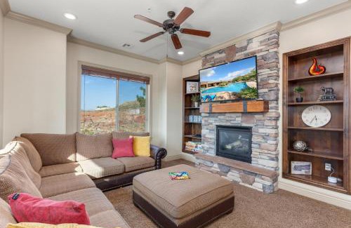 St. George House | Coral Springs Resort H2 Brand New Home, Community Pool, Outdoor Fireplace, and Near Sand Hollow