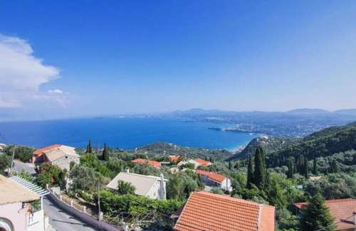Spartylas House | CORFU SIGHT BLUE HOUSE nbreathtaking view