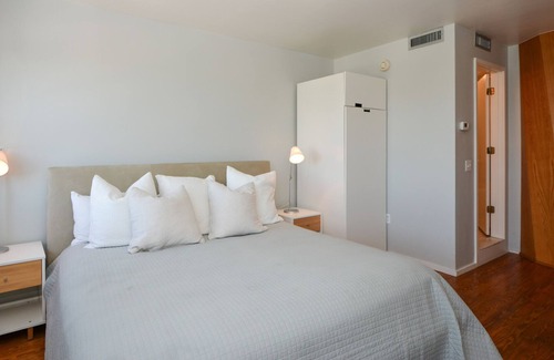 Seaside House | Cork the Whine- Seaside, FL Balcony with town views, Stylish luxury