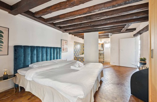Saint-Victor Apartment | Cosy 2BR Duplex near Sorbonne - Latin Quarter