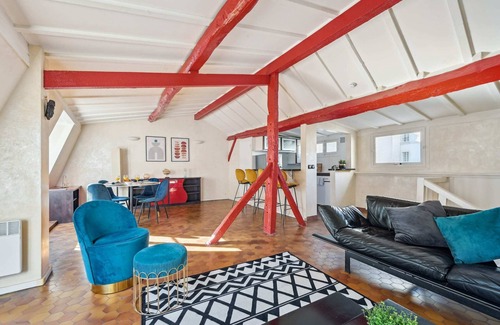 Saint-Victor Apartment | Cosy 2BR Duplex near Sorbonne - Latin Quarter
