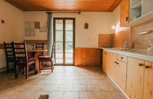 Desna Apartment | Cosy apartment for 4 guests with WIFI, pool, TV and patio