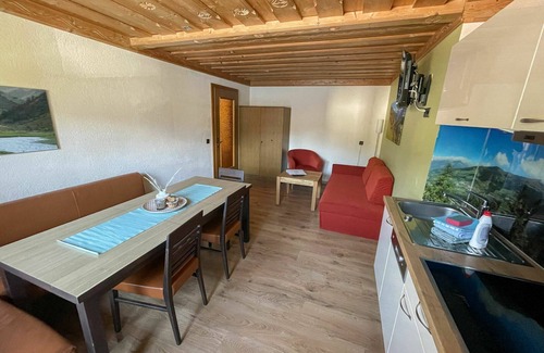 Prutz Apartment | Cosy apartment for 12 people with WIFI, TV, terrace and pets allowed