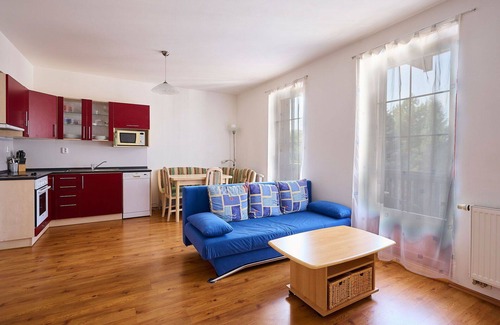 Rokytnice nad Jizerou Apartment | Cosy apartment for 4 people with WIFI, TV, balcony, pets allowed and panoramic view