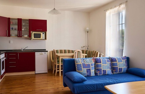 Rokytnice nad Jizerou Apartment | Cosy apartment for 4 people with WIFI, TV, balcony, pets allowed and panoramic view