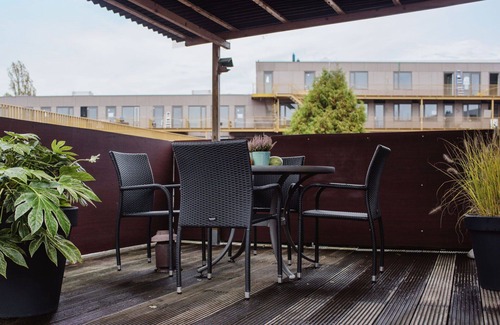Municipality of Delfzijl Apartment | Cosy apartment for 4 guests with WIFI, TV and terrace