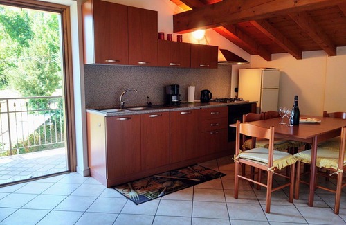 Sorico Apartment | Cosy apartment for 5 people with WIFI, pool, TV, balcony and pets allowed