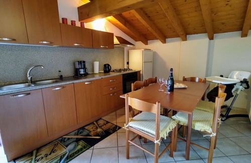 Sorico Apartment | Cosy apartment for 5 people with WIFI, pool, TV, balcony and pets allowed