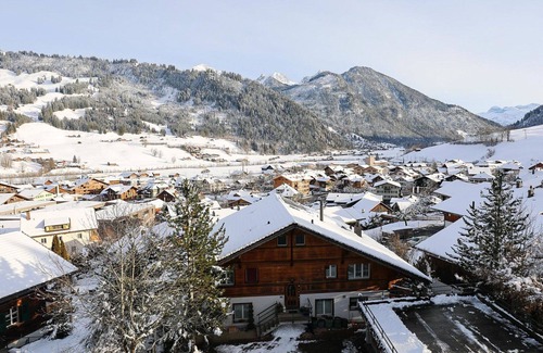 Zweisimmen Apartment | Cosy apartment for 2 people with WIFI, TV and balcony