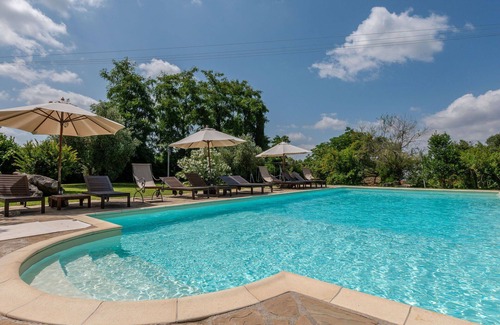 Poggi del Sasso Villa | Cosy apartment in villa for 5 people with A/C, pool, WIFI, TV, patio and pets allowed