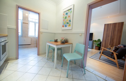 Andreasvorstadt Apartment | ★Cosy & bright Jugendstil Flat in the ❤ of Erfurt+ balcony ★