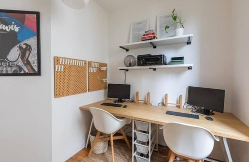 La Garenne-Colombes Apartment | Cosy F3 Avec Home Office Équipé Proche La Défense