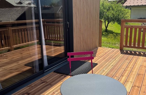Abondance Apartment | Cosy, quiet garden studio just a few metres from the village center