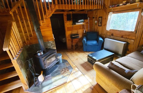 Jamaica Cottage | Cottage 7min to Ski Stratton-Wood Stove,Starry Skies,Fire Pit,Views,Dogs OK