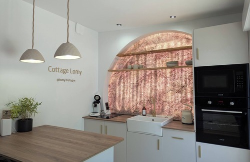Planguenoual Cottage | Cottage Lomy with Sauna and Balneo