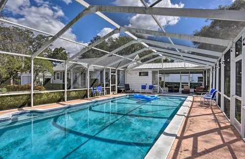Lake Wales Cottage | Cottage w/Private Pool - Walk to Lake Wales!