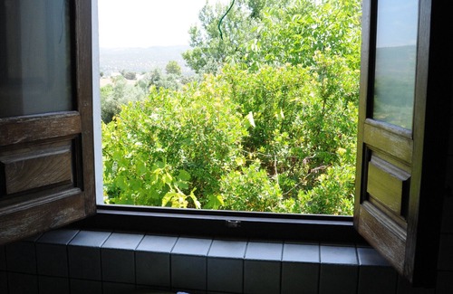 Aroche House | Country House 'Finca Ecológica Morera' with Mountain View, Private Pool and Private Terrace
